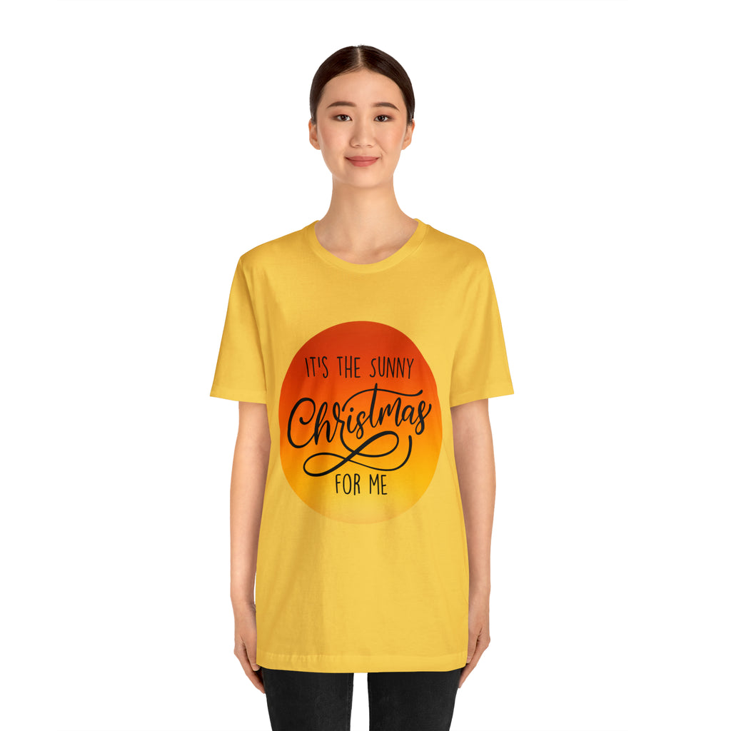 Christmas in July Orange Shirt | Christmas in July Statement T-Shirt