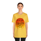 Christmas in July Orange Shirt | Christmas in July Statement T-Shirt