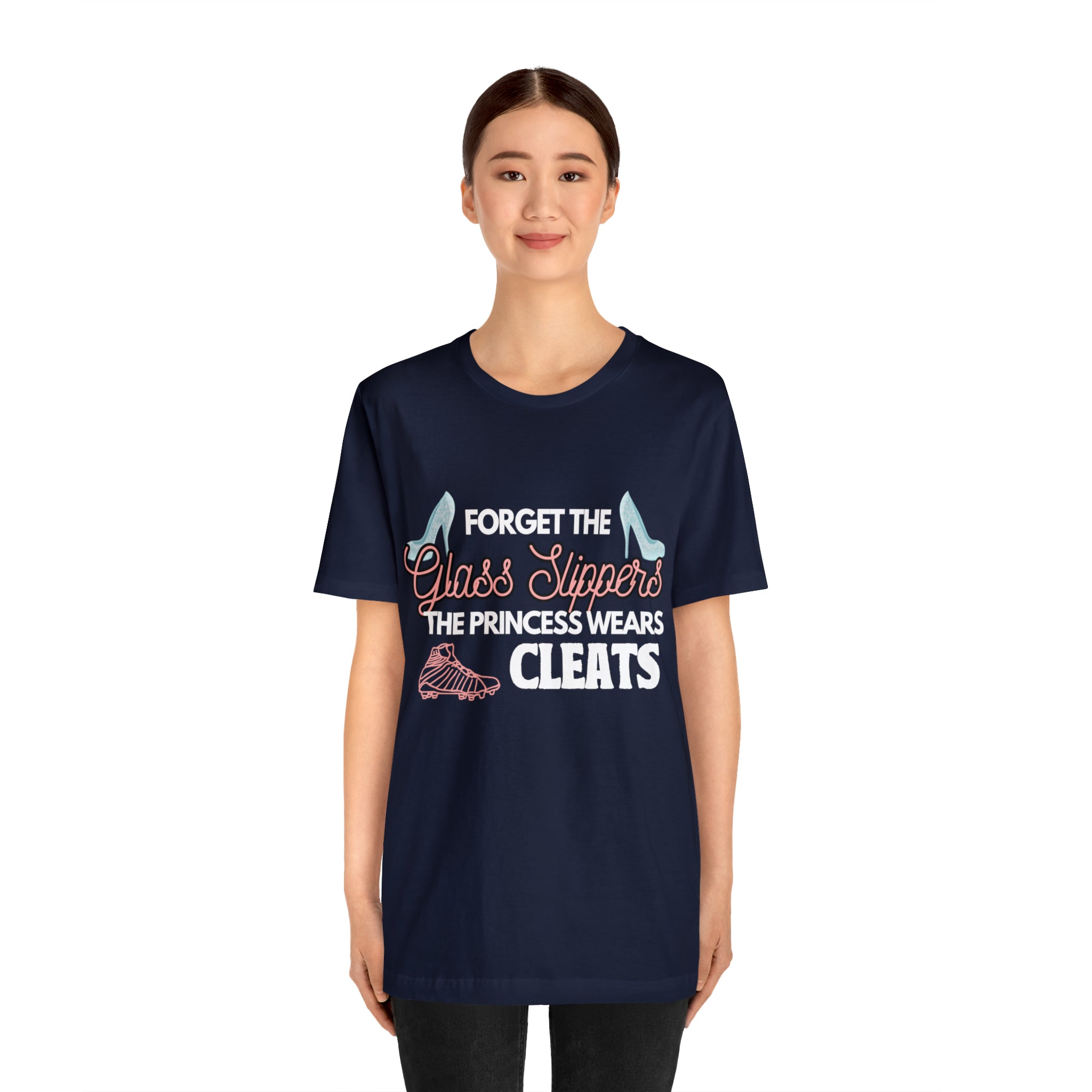 Soccer Princess Wears Cleats Shirt | Soccer Girl Women T-Shirt
