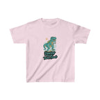 Dinosaur Roaring Through School | Third Grade Kids Heavy Cotton™ Tee