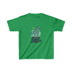Dinosaur Roaring Through School | Third Grade Kids Heavy Cotton™ Tee