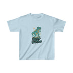 Dinosaur Roaring Through School | Third Grade Kids Heavy Cotton™ Tee