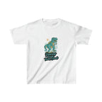 Dinosaur Roaring Through School | Third Grade Kids Heavy Cotton™ Tee