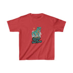 Dinosaur Roaring Through School | Third Grade Kids Heavy Cotton™ Tee