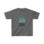 Dinosaur Roaring Through School | Third Grade Kids Heavy Cotton™ Tee