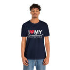 I Love My Sweetheart Shirt | Couple Love T-Shirt, Pair Girlfriend Boyfriend Matching Shirt