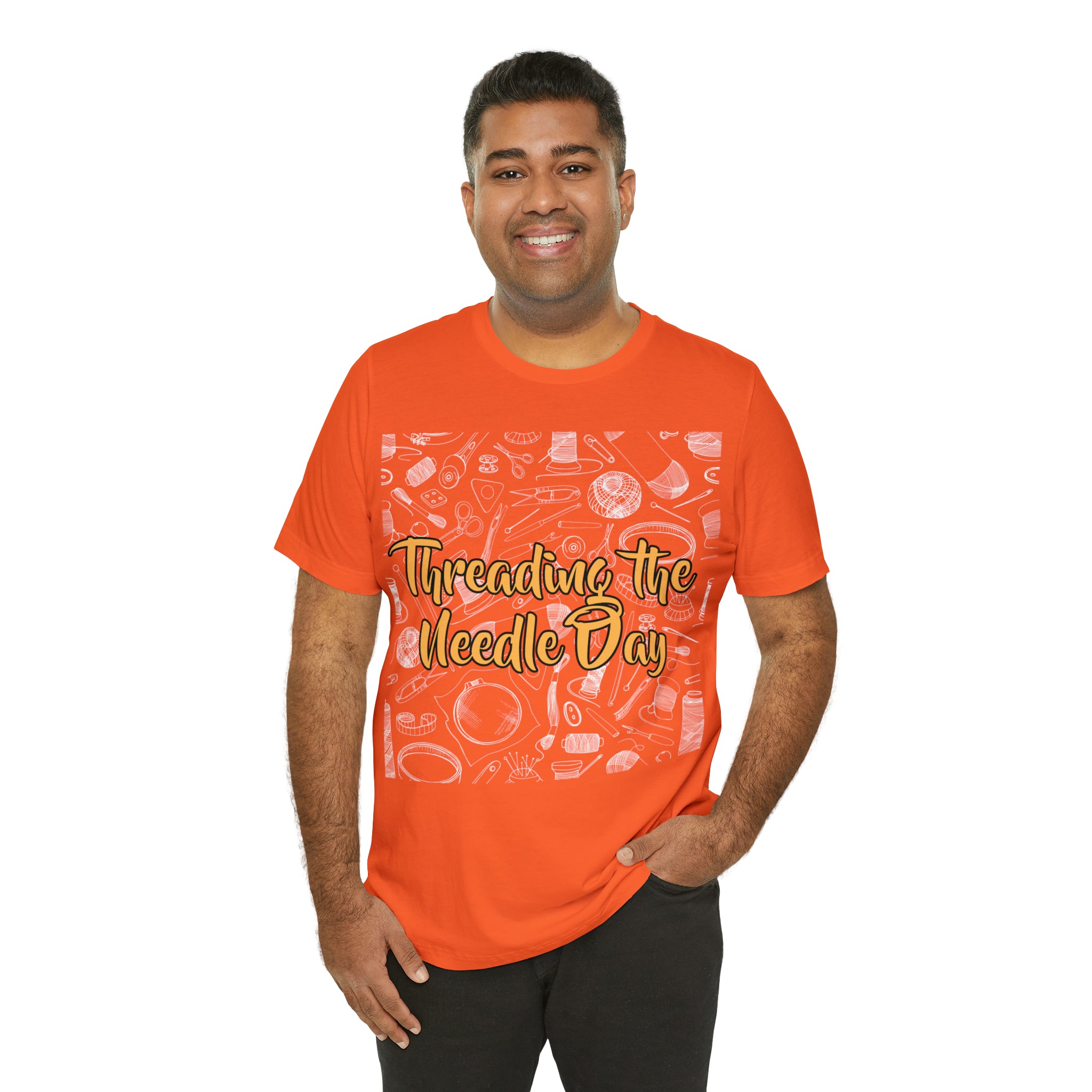 Threading the Needle Day Shirt | Tailor Sewing Unisex T-Shirt