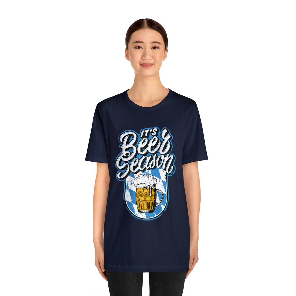 Beer Season Blue Shirt 2 | Drink Beer Unisex T-Shirt