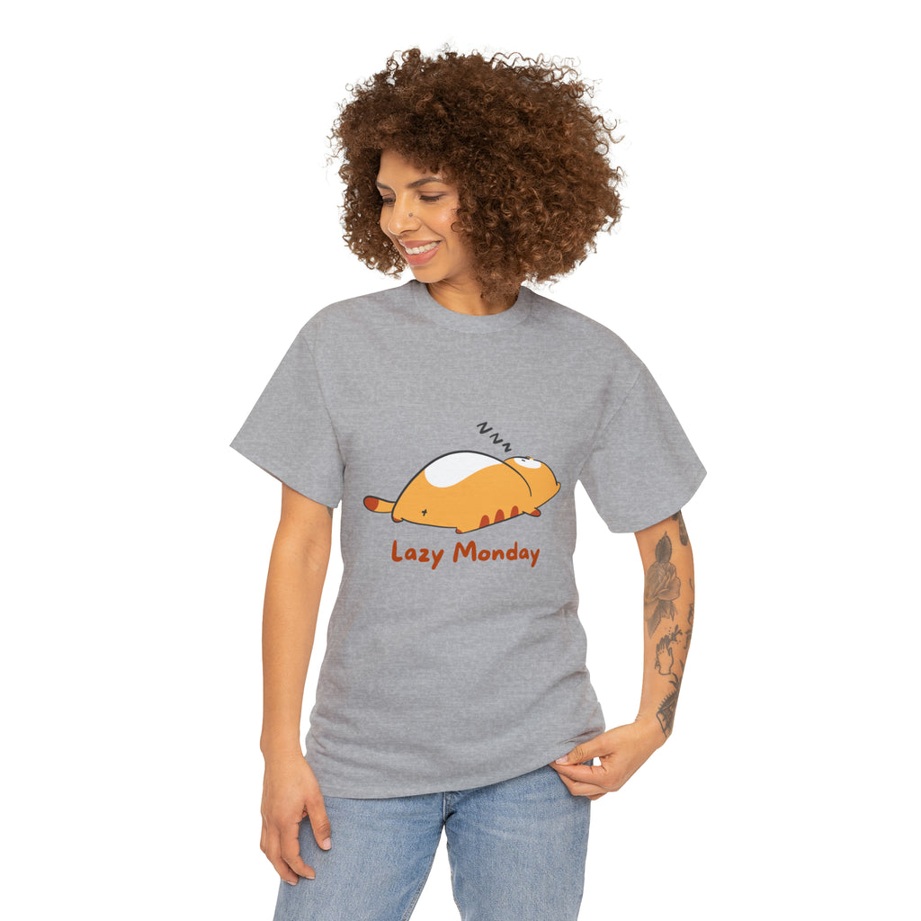 Lazy Monday Shirt | Cat Lover T-Shirt