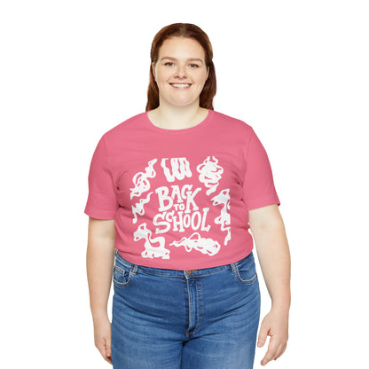Back to School Ink Shirt | Black and White School Unisex T-Shirt
