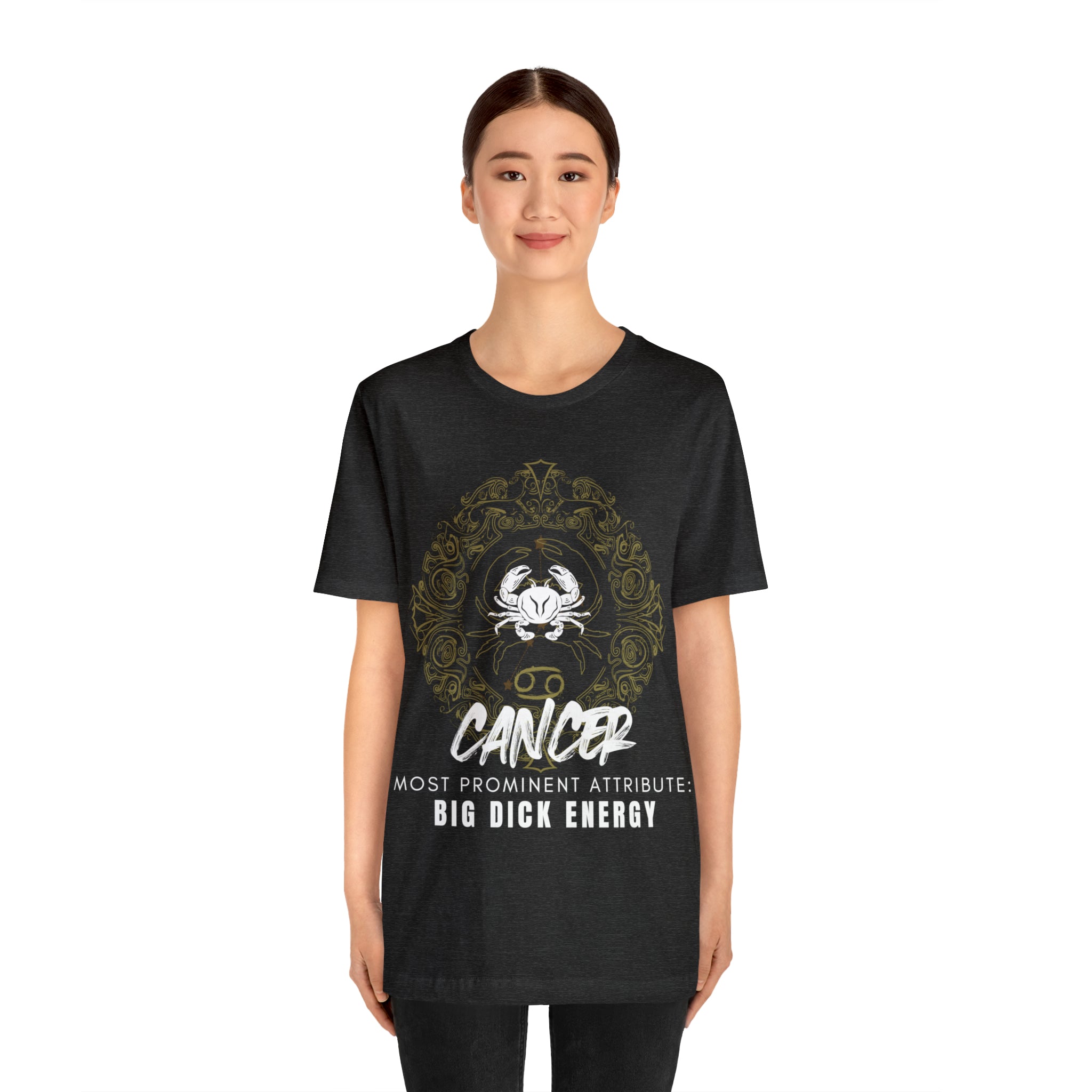 Cancer Zodiac Big Dick Energy Shirt | Zodiac Sign Statement T-Shirt