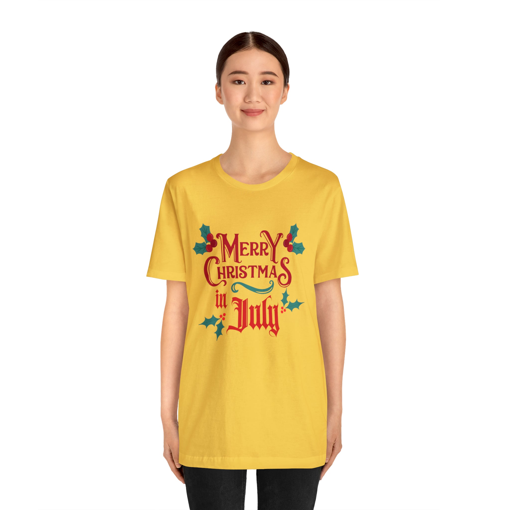 Merry Christmas in July Shirt | Christmas in July Statement T-Shirt