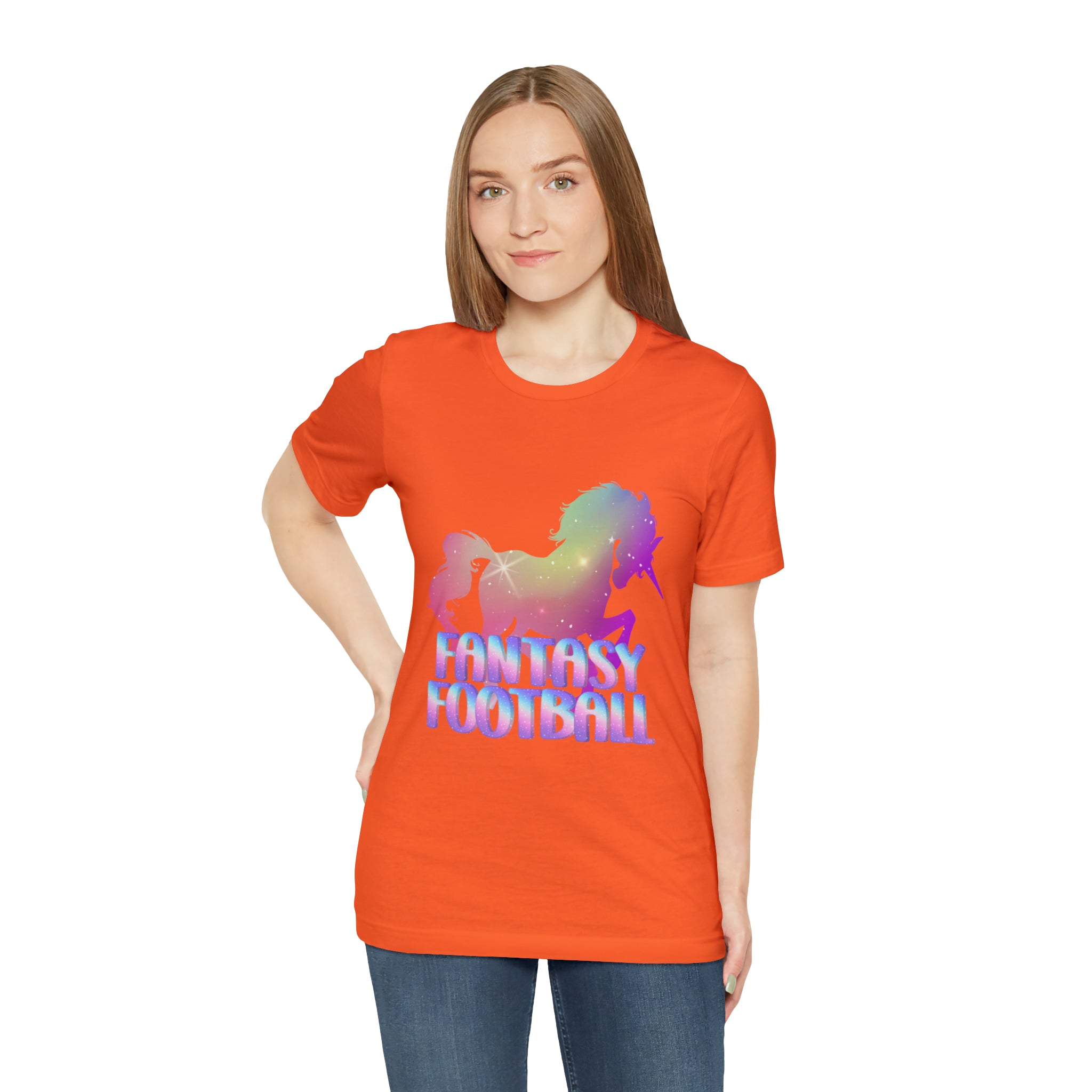 Fantasy Football Pink Shirt | Unicorn Fantasy Football Unisex T-Shirt