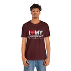I Love My Sweetheart Shirt | Couple Love T-Shirt, Pair Girlfriend Boyfriend Matching Shirt