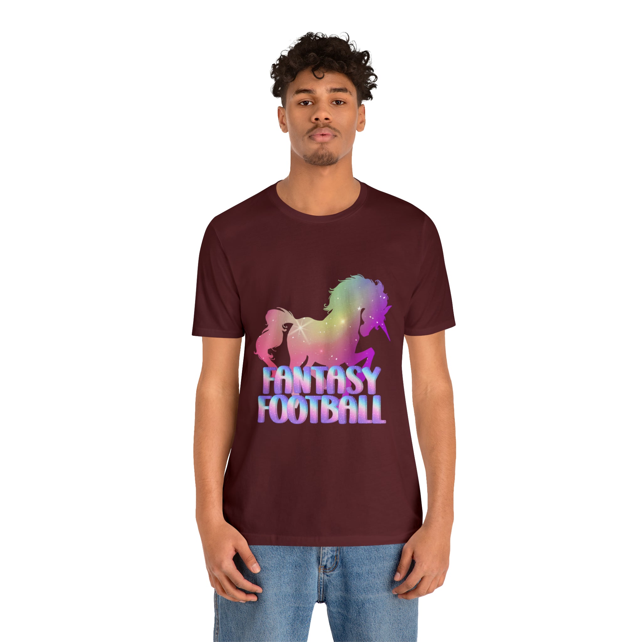 Fantasy Football Pink Shirt | Unicorn Fantasy Football Unisex T-Shirt