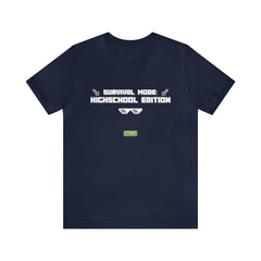 Highschool Survival Mode Shirt | Minecraft School Unisex T-Shirt