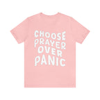 Prayer Over Panic Unisex Shirt | Religious Shirt for Prayers