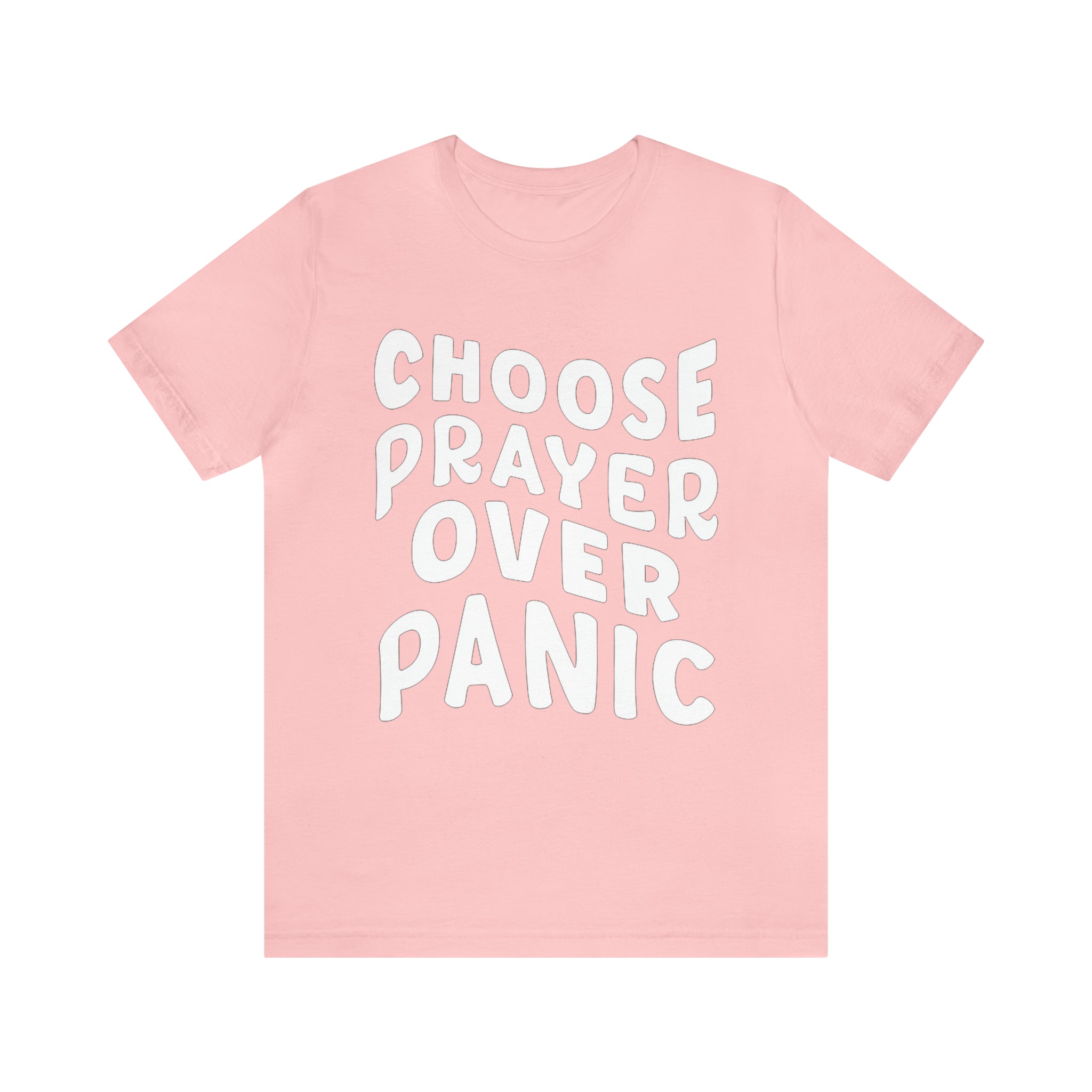 Prayer Over Panic Unisex Shirt | Religious Shirt for Prayers