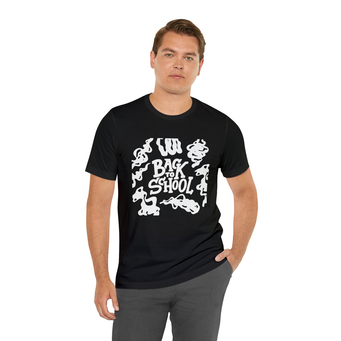 Back to School Ink Shirt | Black and White School Unisex T-Shirt