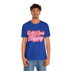 Slaying in Fourth Grade Shirt | Pink School Unisex T-Shirt