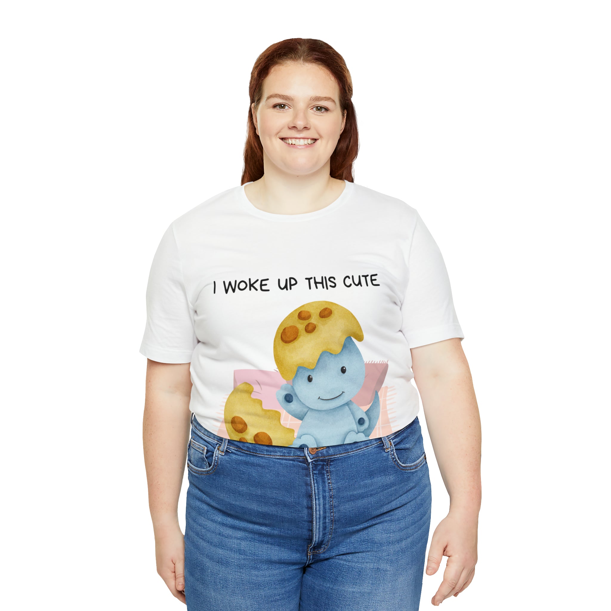 I Woke Up This Cute Shirt | Baby Dino Collection Unisex T-Shirt