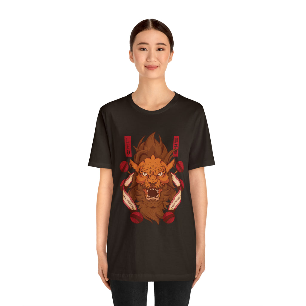 Leo Zodiac Streetwear Shirt | Zodiac Unisex T-Shirt