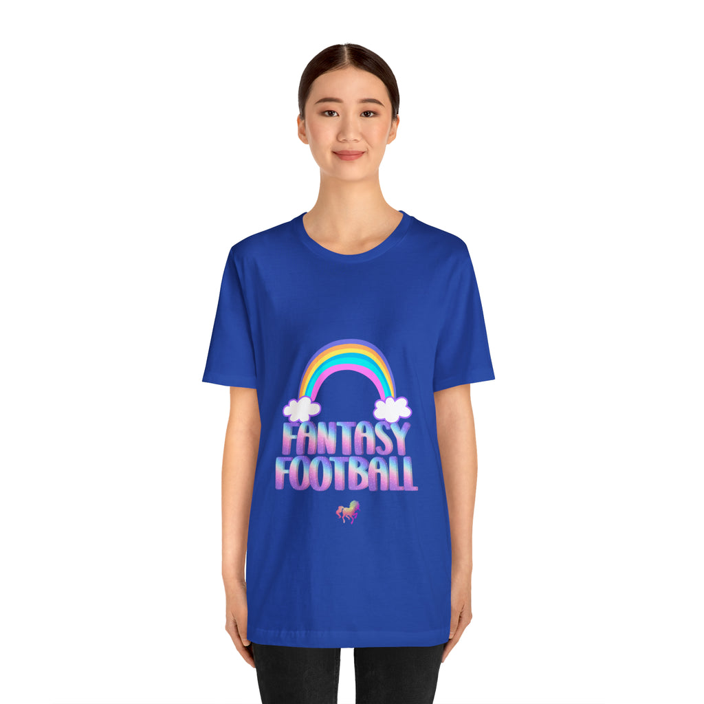 Cute Fantasy Football Shirt | Pink Cute Fantasy Football Unisex T-Shirt