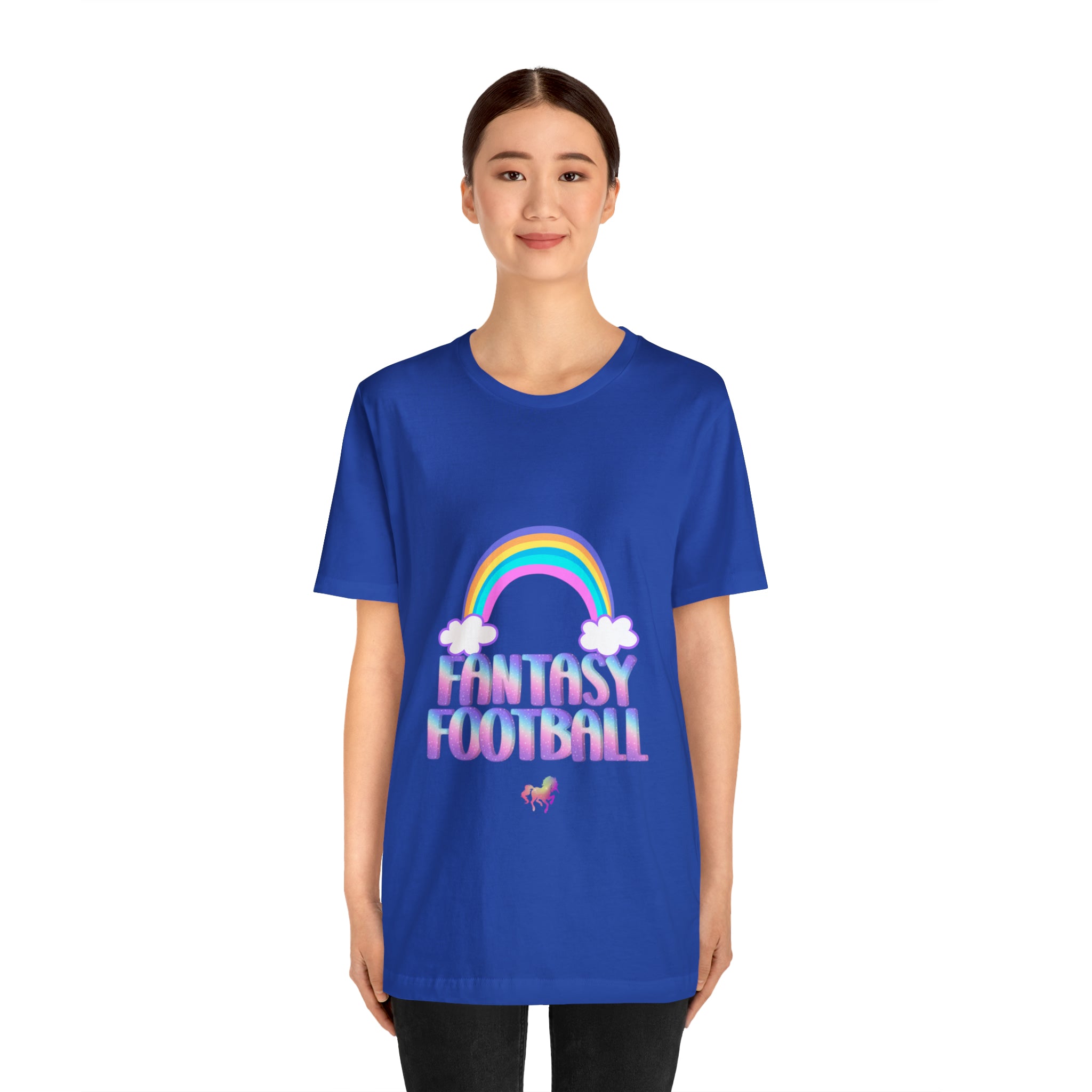 Cute Fantasy Football Shirt | Pink Cute Fantasy Football Unisex T-Shirt