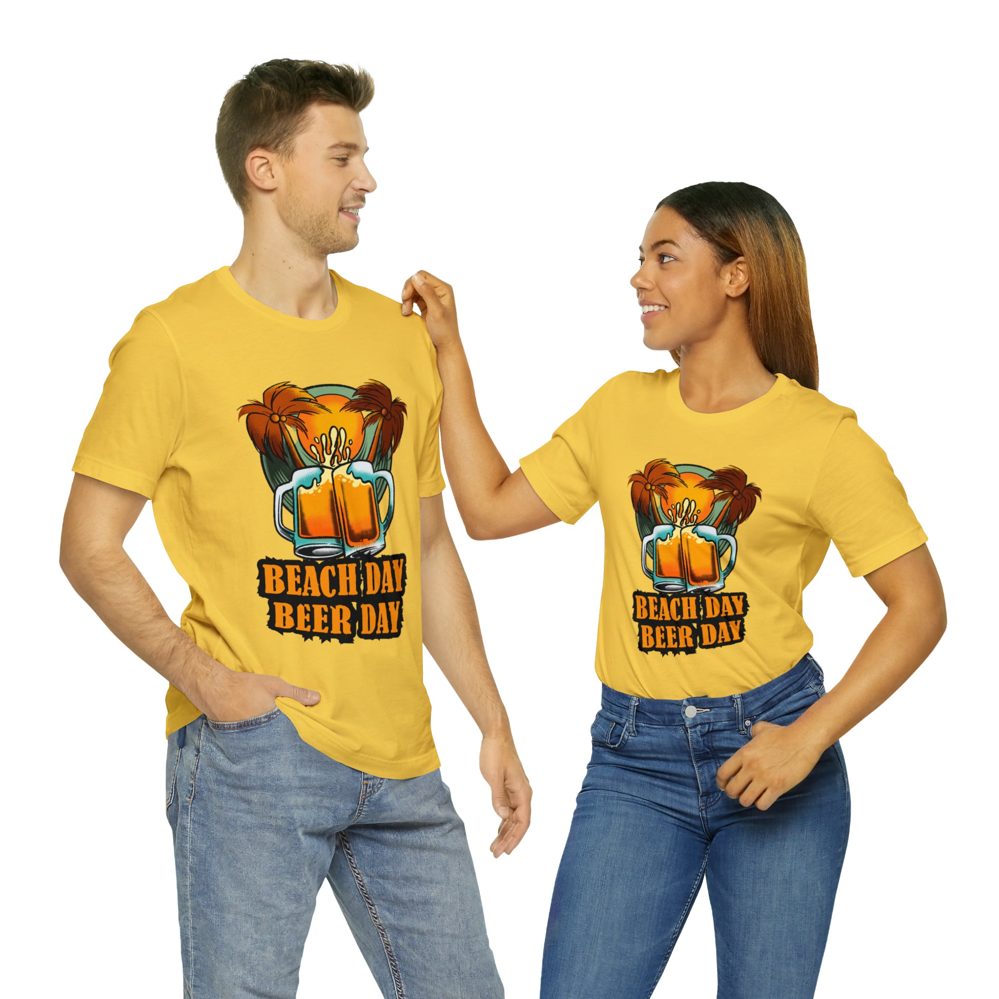 Beer Day Beach Day Shirt | Drink Beer Unisex T-Shirt