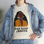 Black, Blessed & Beautiful Shirt | Empowered & Beautiful Cotton T-shirt