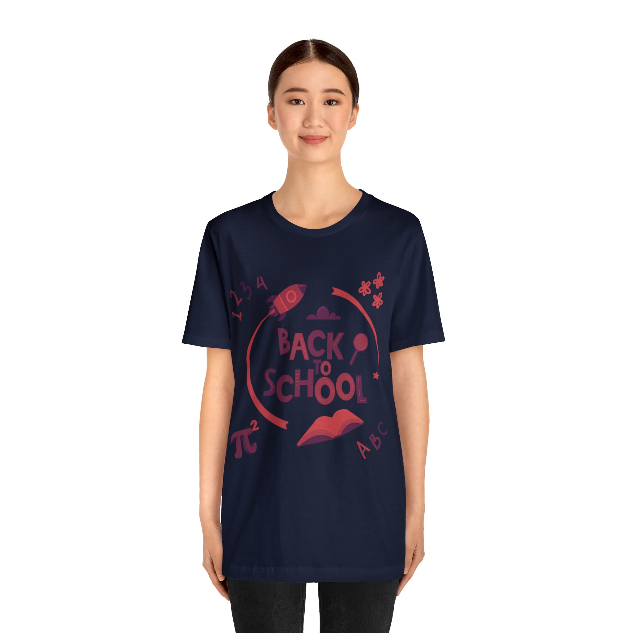Back to School Subjects Shirt | Back to School Rocket Unisex T-Shirt