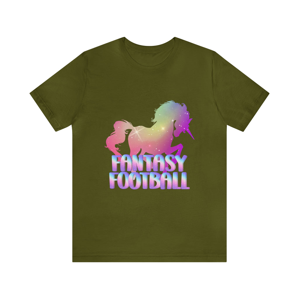 Fantasy Football Pink Shirt | Unicorn Fantasy Football Unisex T-Shirt