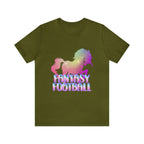 Fantasy Football Pink Shirt | Unicorn Fantasy Football Unisex T-Shirt