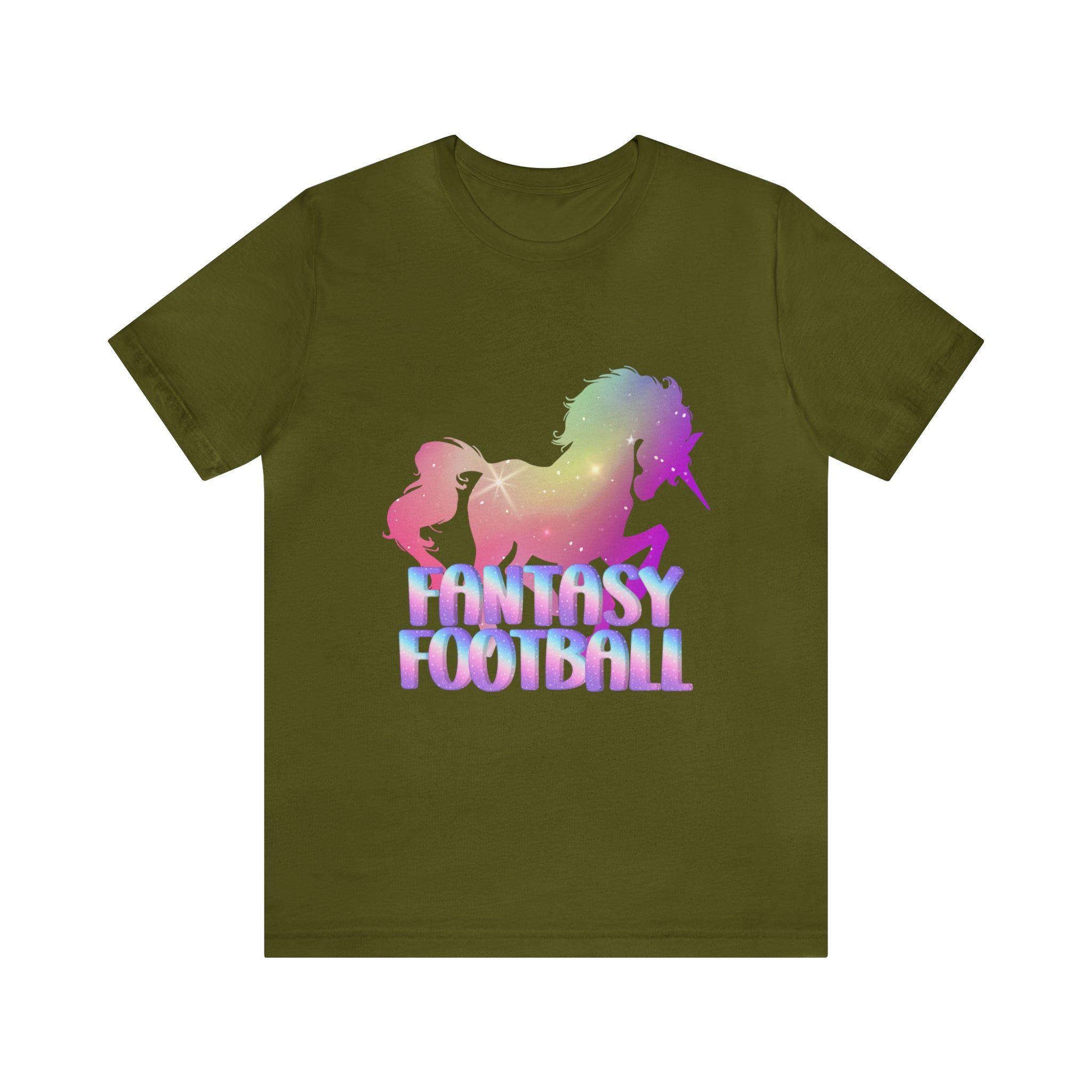 Fantasy Football Pink Shirt | Unicorn Fantasy Football Unisex T-Shirt