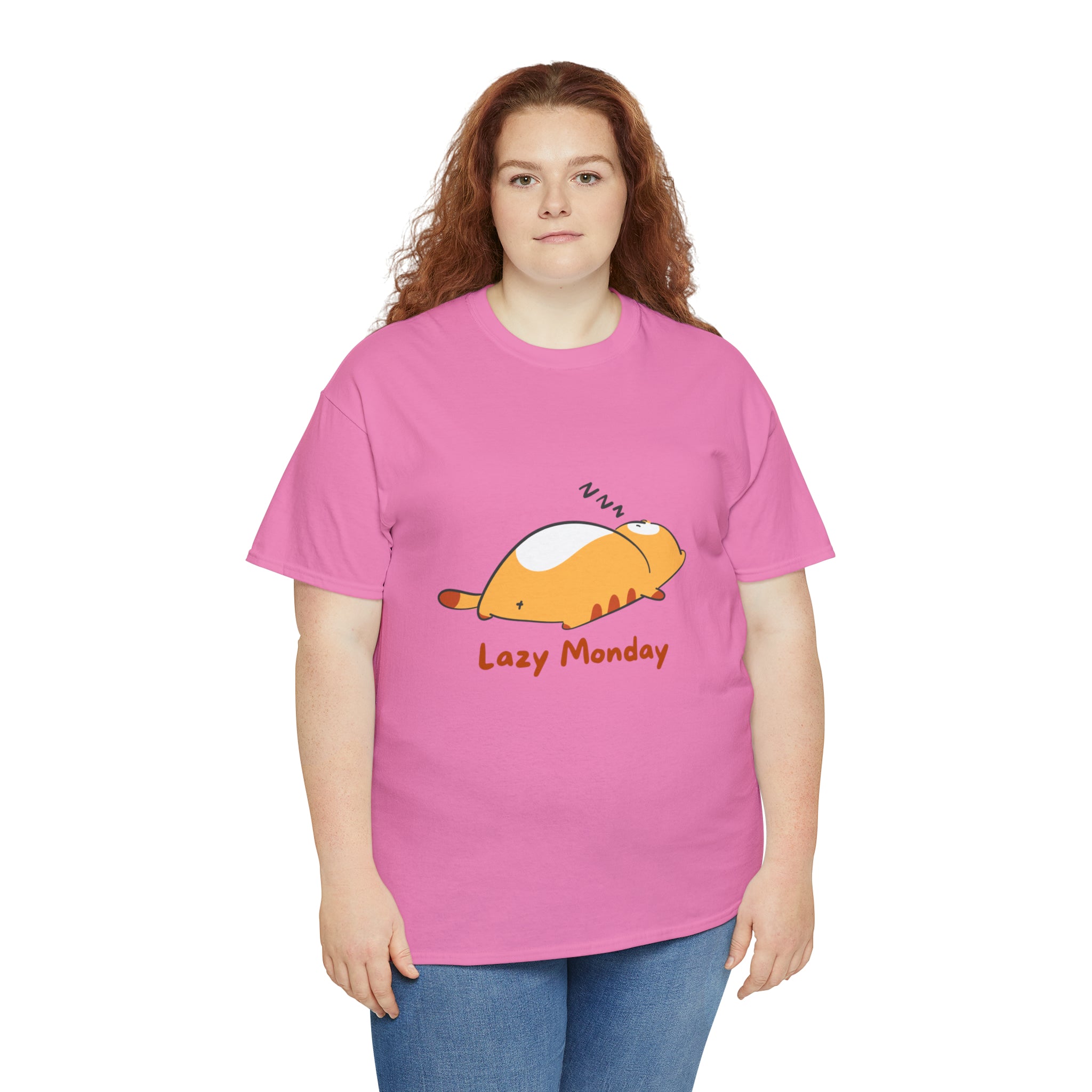 Lazy Monday Shirt | Cat Lover T-Shirt