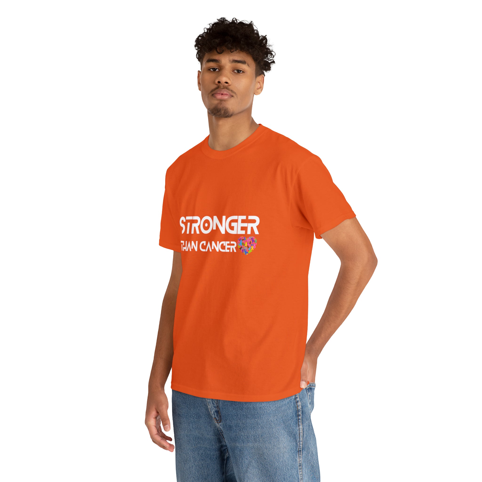 Stronger Than Cancer Shirt | Cancer Warrior Support Unisex T-Shirt