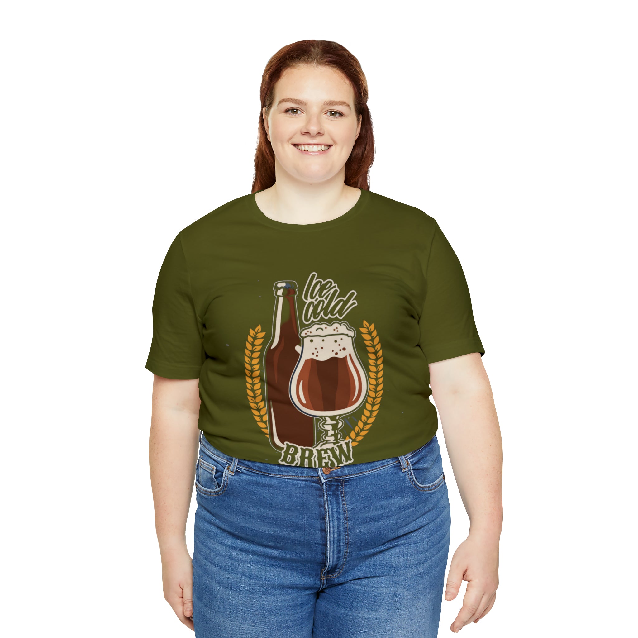 Ice Cold Brew Beer Shirt | Drink Beer Unisex T-Shirt