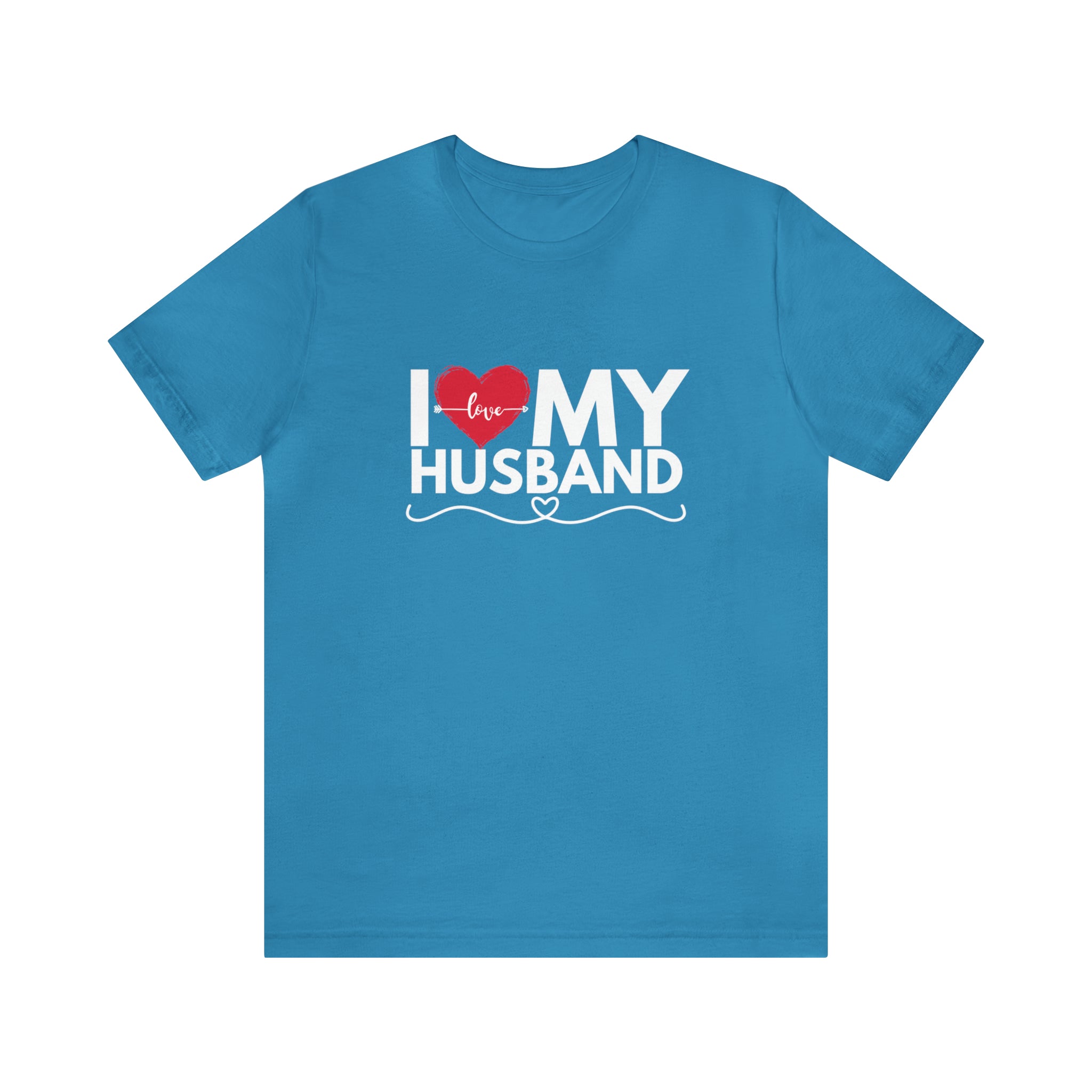 I Love My Husband Shirt | Couple Love T-Shirt, Pair Husband Wife Matching Shirt