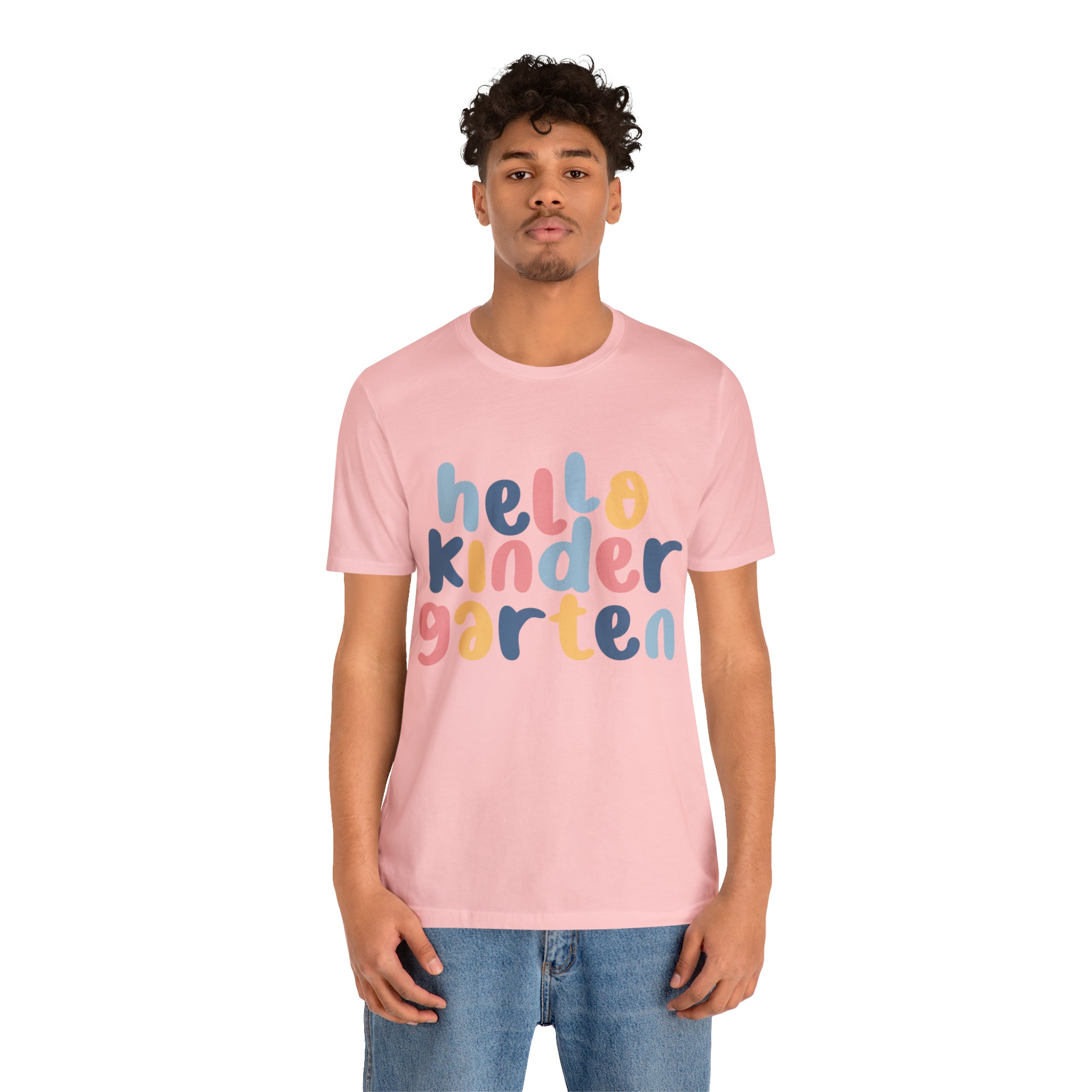 Hello Kindergarten School Shirt | First day of School Unisex T-Shirt