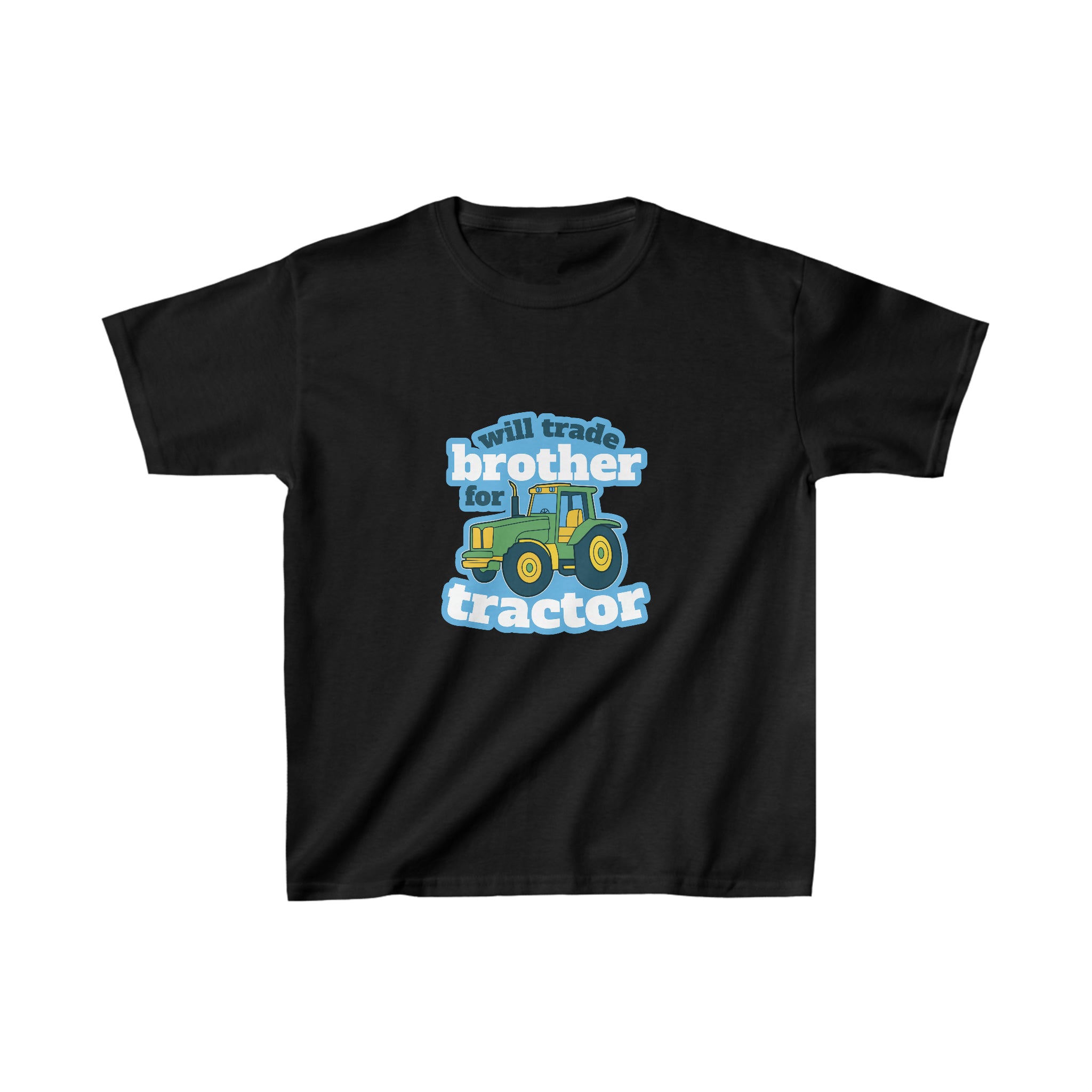 Funny Tractor Kids Shirt | Graphics Tractor Kids Heavy Cotton™ Tee