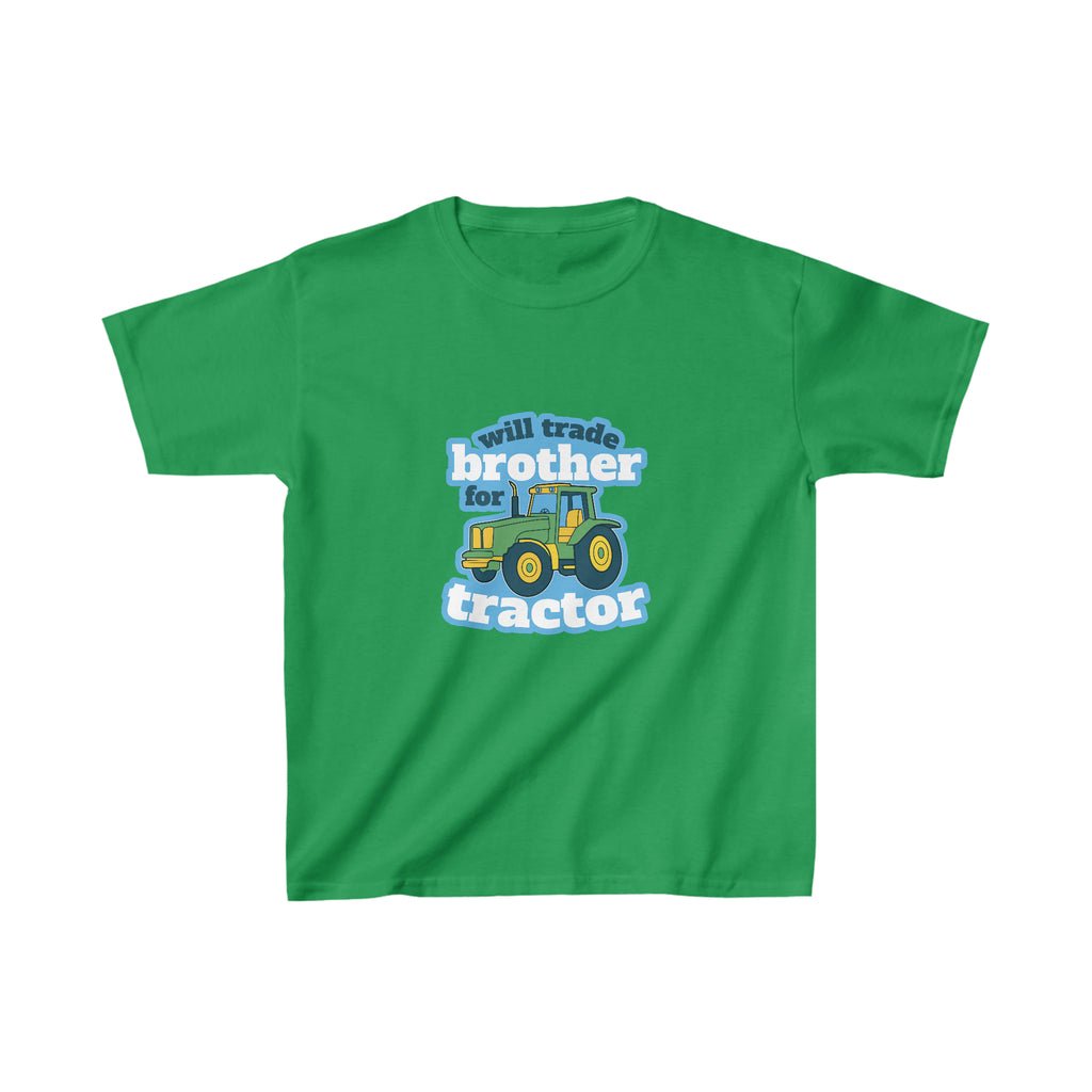 Funny Tractor Kids Shirt | Graphics Tractor Kids Heavy Cotton™ Tee
