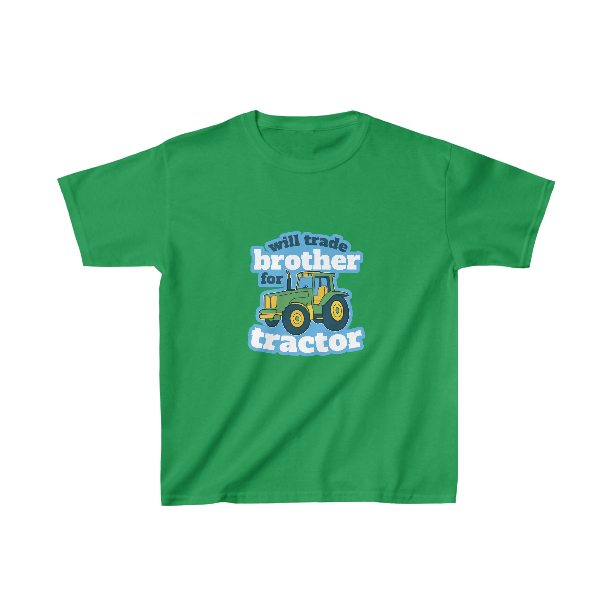 Funny Tractor Kids Shirt | Graphics Tractor Kids Heavy Cotton™ Tee