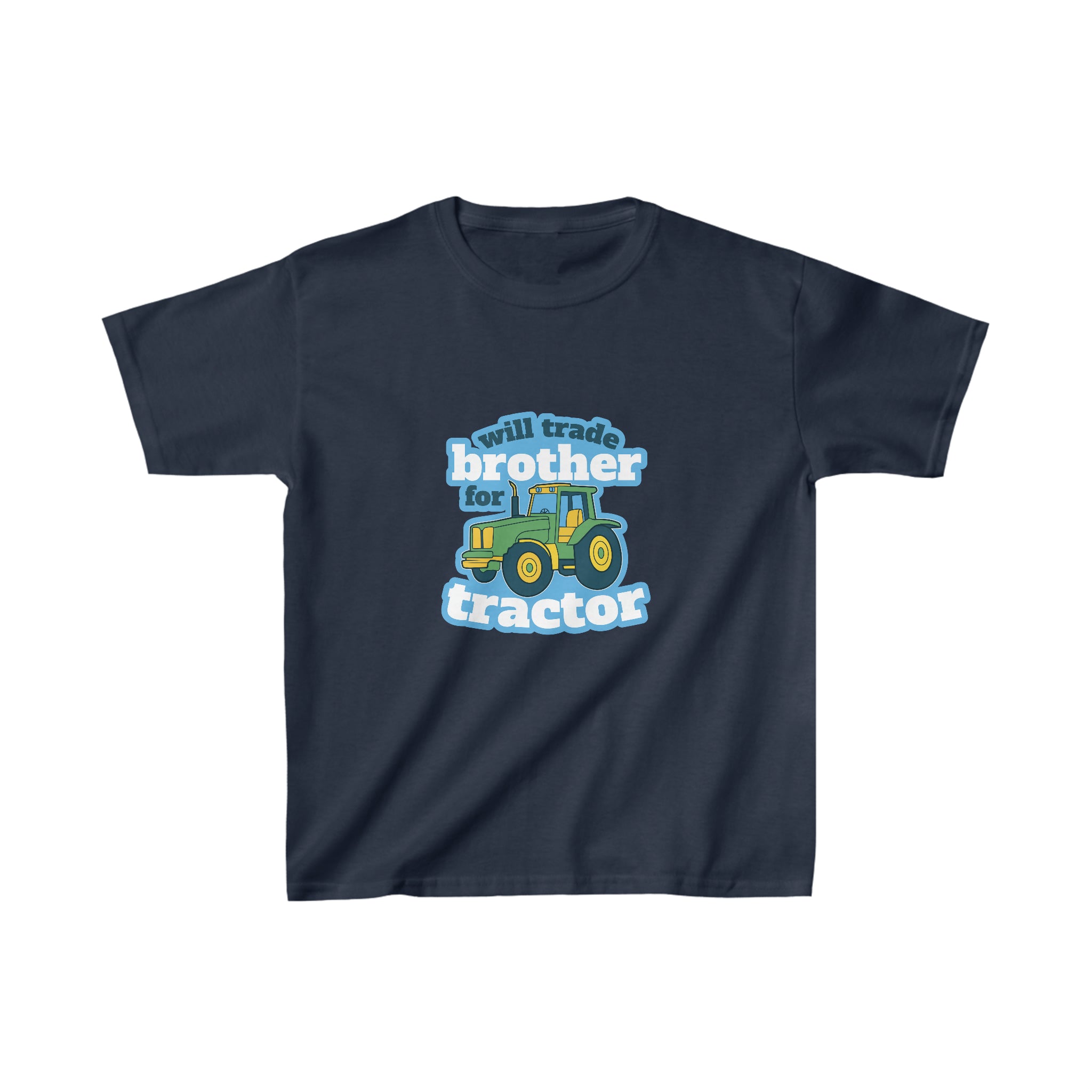 Funny Tractor Kids Shirt | Graphics Tractor Kids Heavy Cotton™ Tee