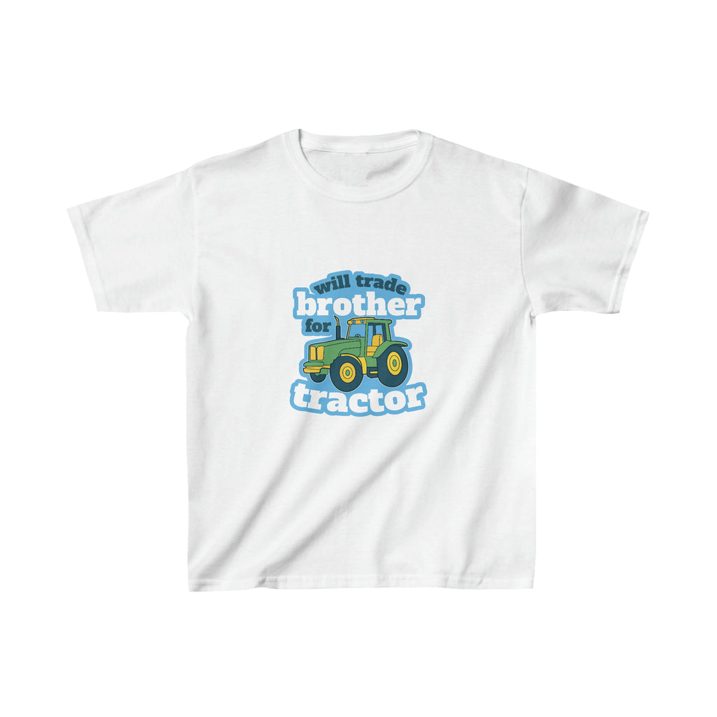 Funny Tractor Kids Shirt | Graphics Tractor Kids Heavy Cotton™ Tee