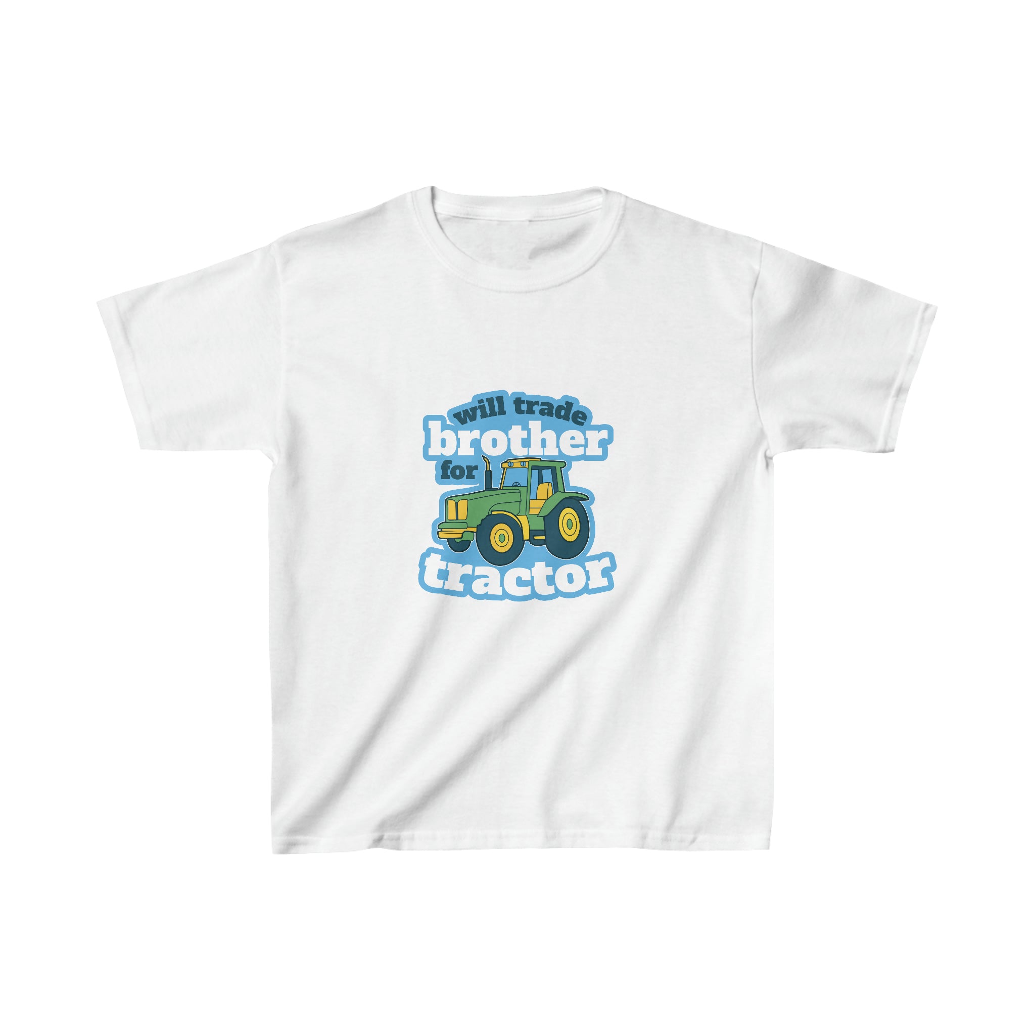 Funny Tractor Kids Shirt | Graphics Tractor Kids Heavy Cotton™ Tee