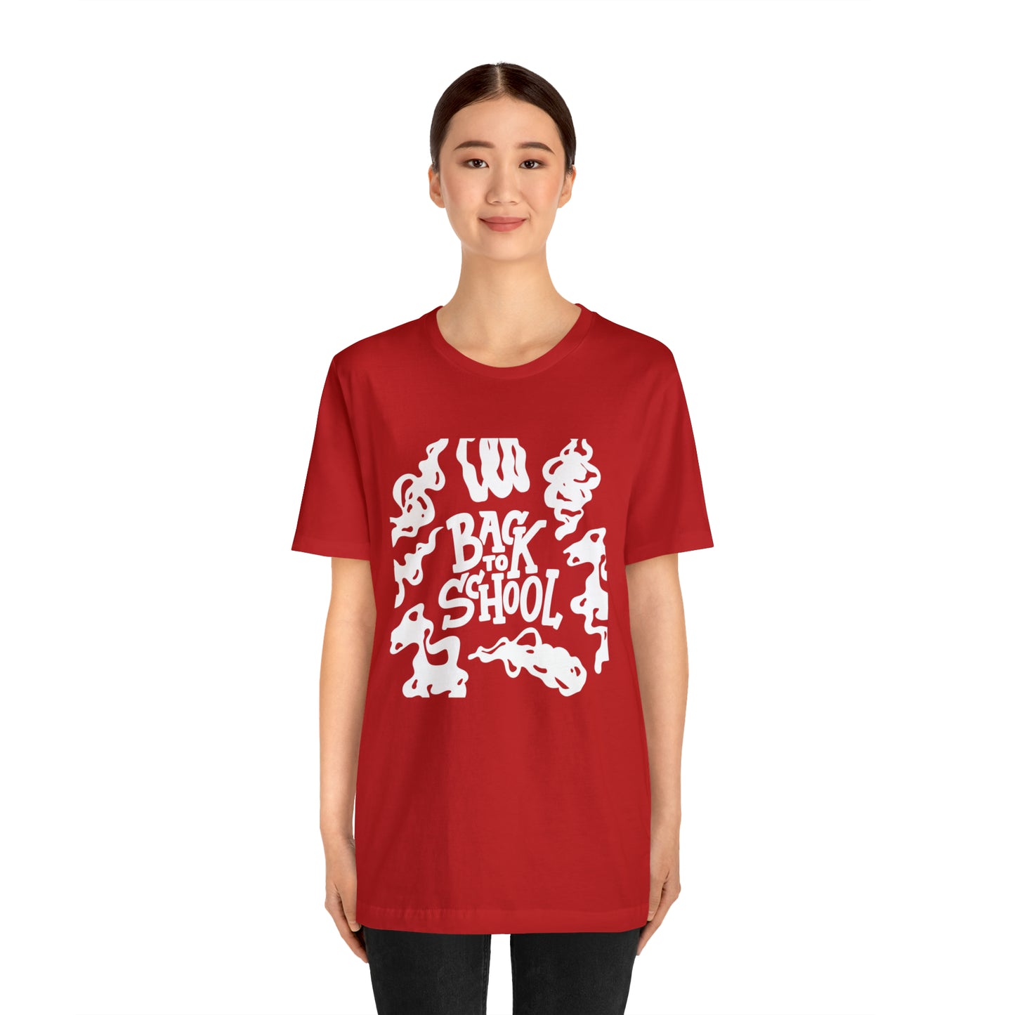 Back to School Ink Shirt | Black and White School Unisex T-Shirt