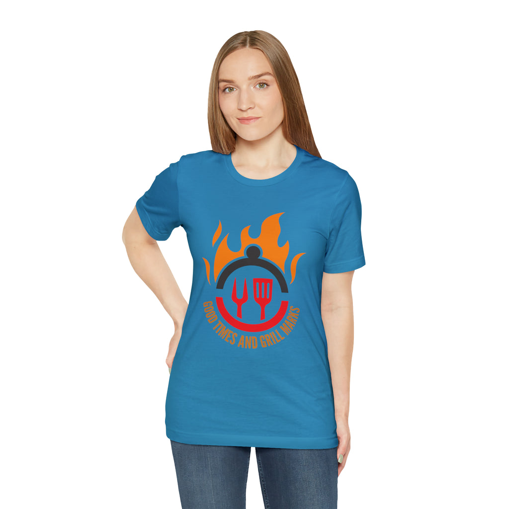 Grill Marks and Good Times | Grilling Unisex T-Shirt