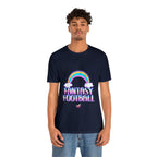 Cute Fantasy Football Shirt | Pink Cute Fantasy Football Unisex T-Shirt