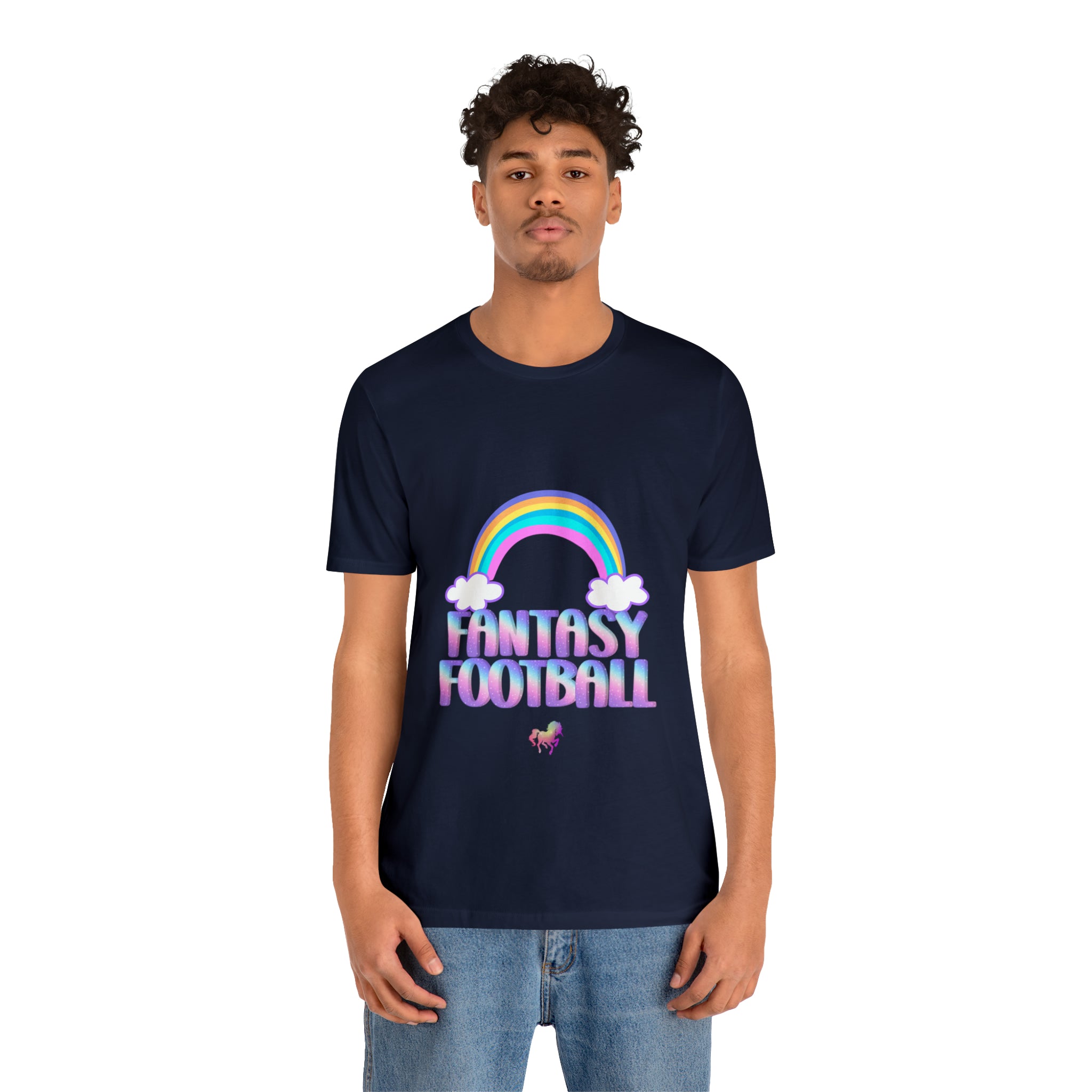Cute Fantasy Football Shirt | Pink Cute Fantasy Football Unisex T-Shirt
