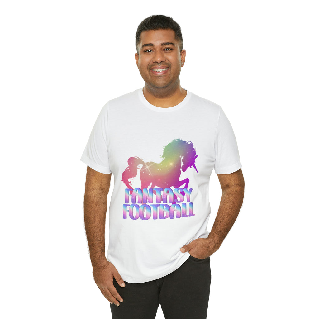 Fantasy Football Pink Shirt | Unicorn Fantasy Football Unisex T-Shirt